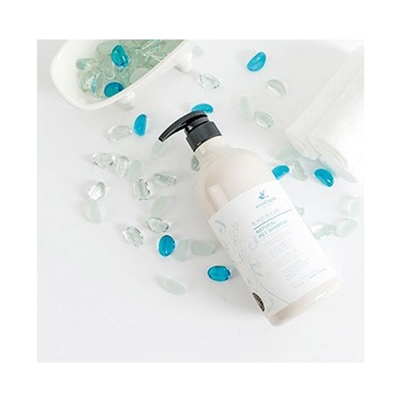 에코띠끄 개 하얀 샴푸 베이비파우더향, 980ml, 1개