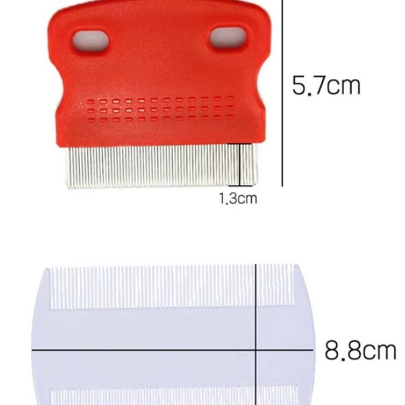 딩동펫 반려동물 눈꼽빗 7종 세트 6.3 x 5.7 cm + 8.8 x 5.1 cm, 혼합색상, 1세트