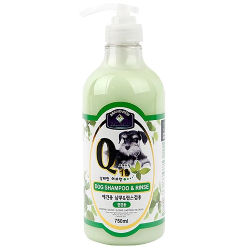 벨버드 큐엔자임 Q10 허브 샴푸 & 린스 겸용, 750ml, 1개