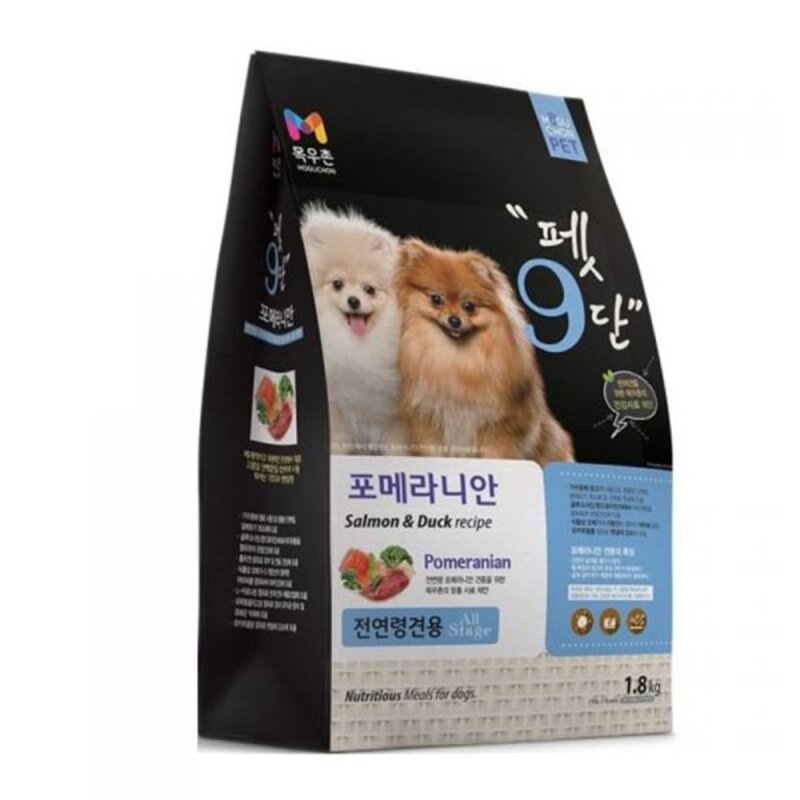 목우촌 펫9단 애견사료 포메라니언전용 1.8kg 전연령용, 단품, 단품