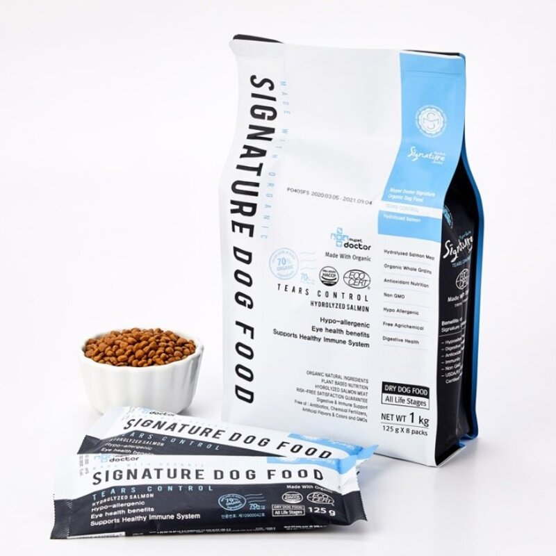 마이펫닥터 전연령 시그니처 티어스컨트롤 유기농 강아지사료, 눈물 개선/눈건강, 1kg, 2개
