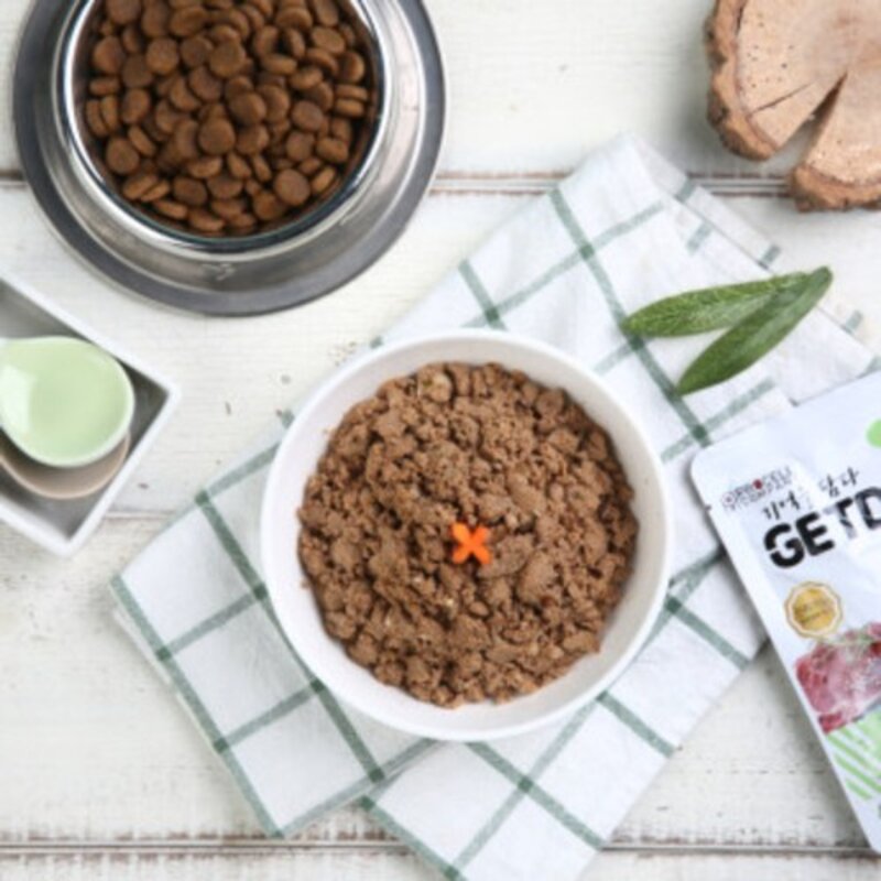 베러펫 개똑 강아지 습식사료 닭고기+쇠고기+연어 70g 12개