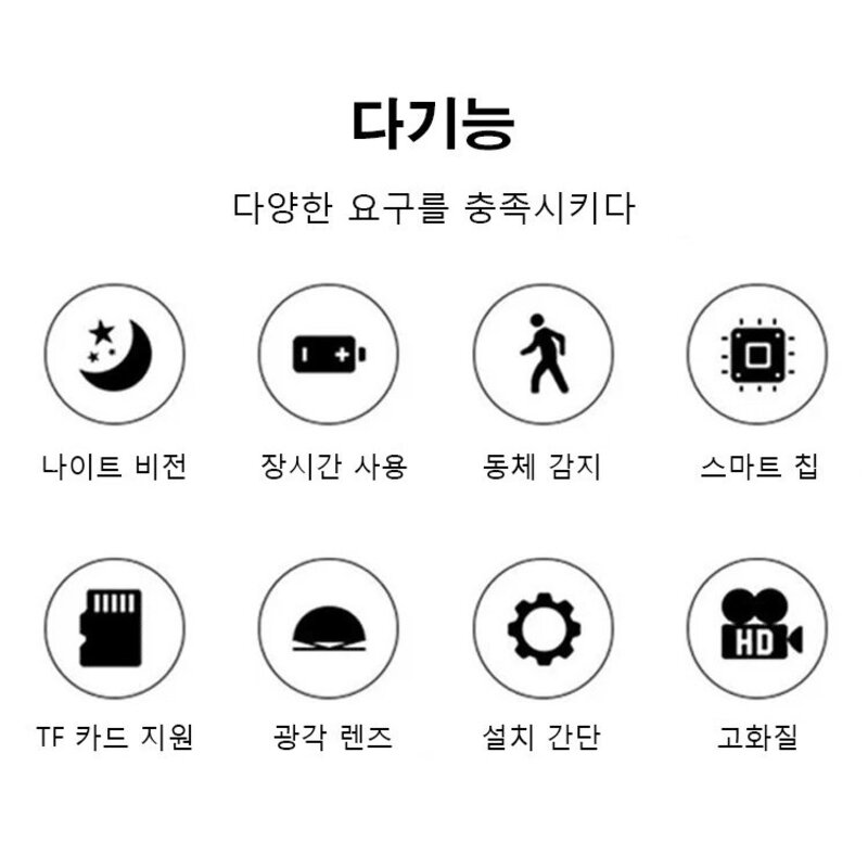(1+1) 가정용 가계용 초미니 1080P 무선 실내 CCTV 초소형 감시카메라 WIFI 핸드폰연결 *2개, 1080P 무선 카메라(블랙)*2
