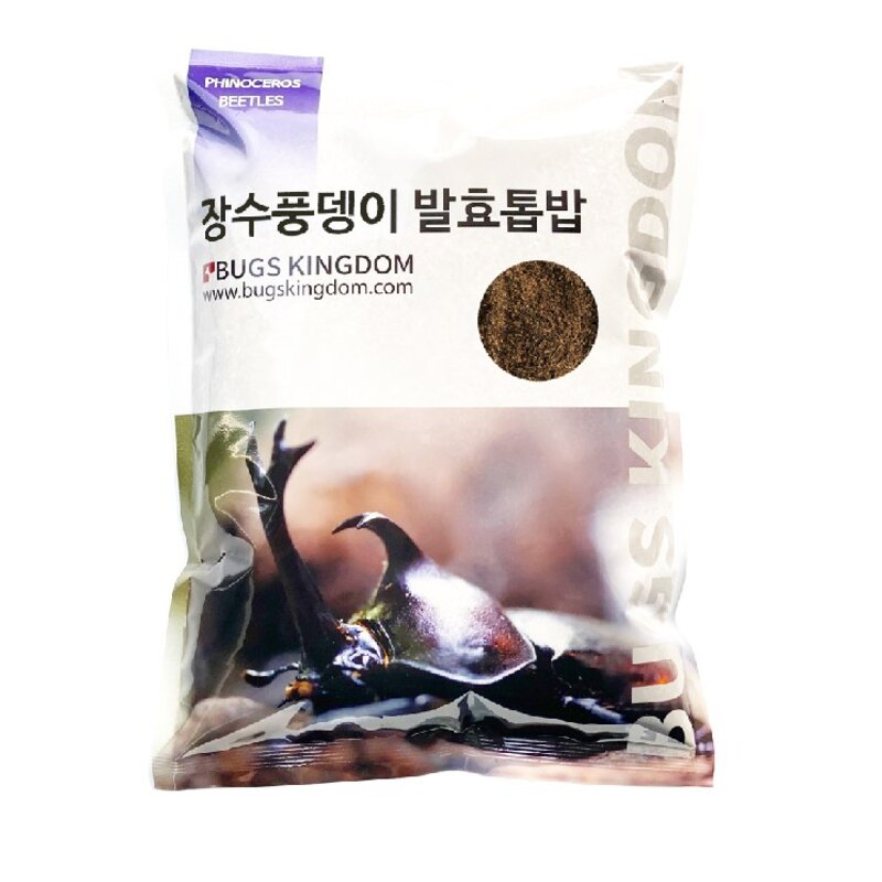벅스킹덤 장수풍뎅이 발효톱밥 3L, 2개
