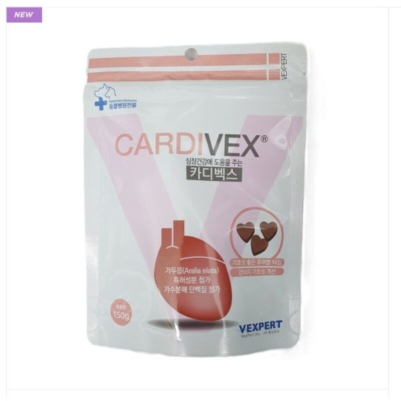 벡스퍼트 카디벡스 150g 강아지 고양이 심장 영양제, 1개