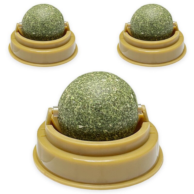 펫티처 고양이 롤링 볼 사탕, 캣닢, 3개, 85g