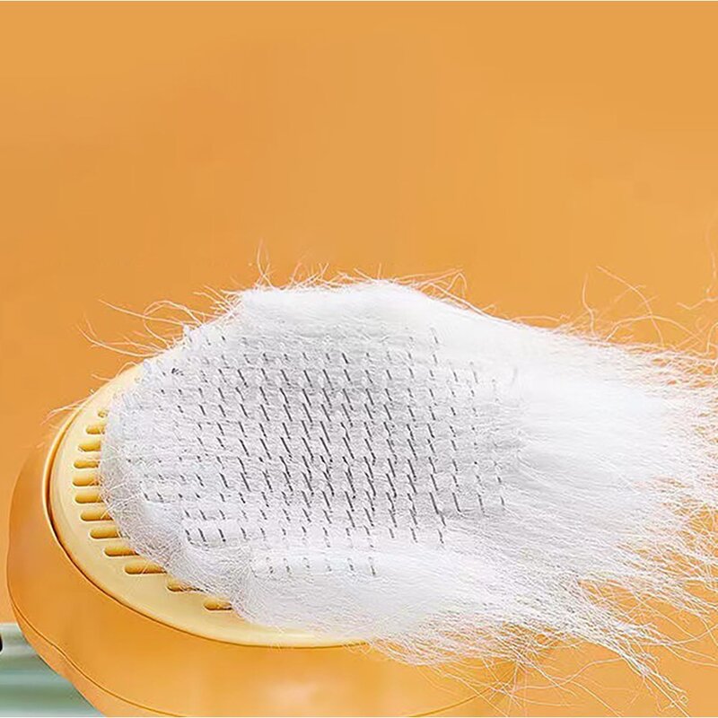 레빗몰 고양이빗 강아지빗 브러쉬 비숑빗 털제거, 1개, 바이올렛핑크
