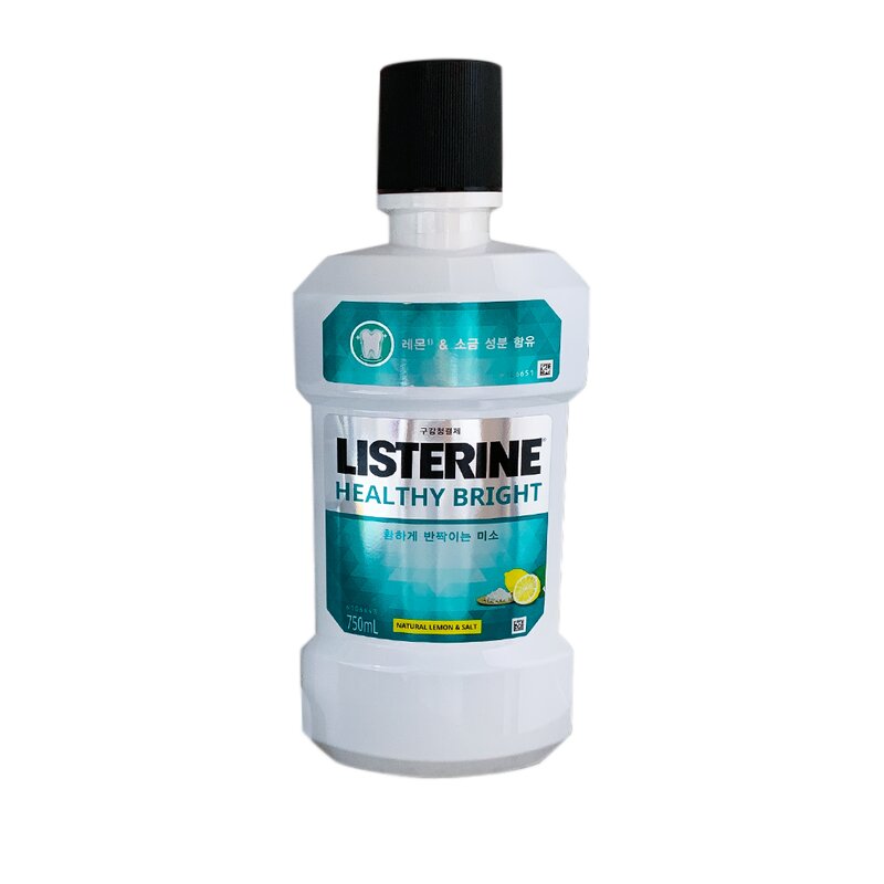 NEW 리스테린 토탈케어 헬씨 브라이트 구강청결제, 3개, 1000ml
