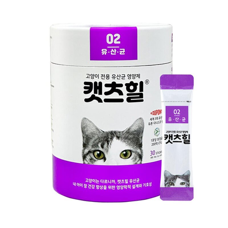 캣츠힐 고양이 유산균 장건강 30포 1개