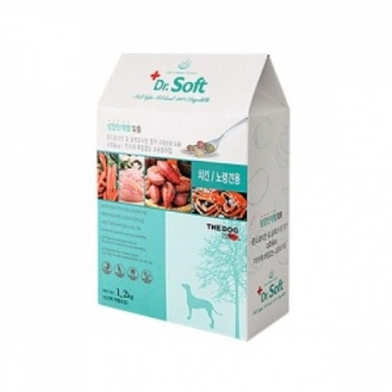 관절건강 애견 사료 노령견용 1.2kg 개 다이어트사료, 1개, 상세페이지참조
