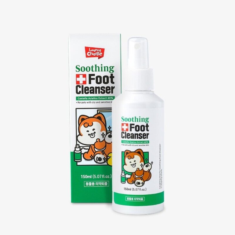 [래핑찰리] 수딩 풋클렌저 150ml, 1개