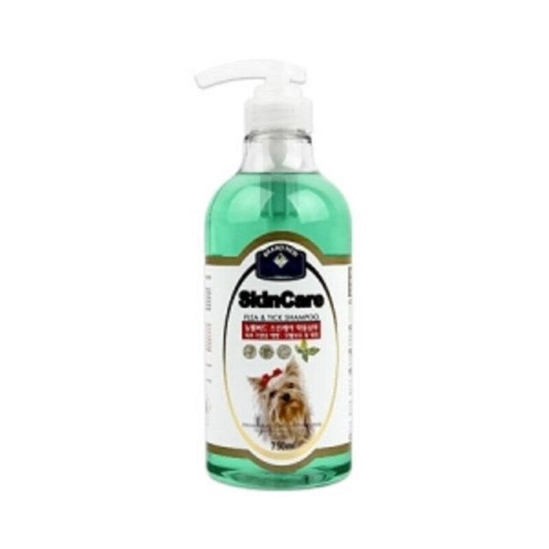 강아지 샴푸 벨버드 스킨케어 750ml 애견 샴푸 허브 샴푸, 1개