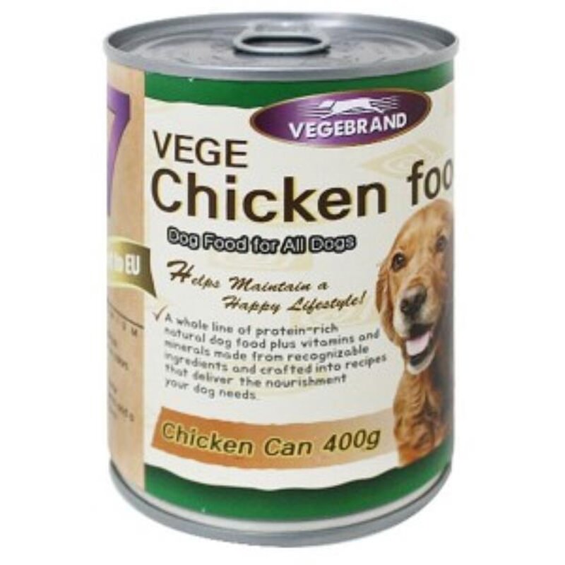 [오너클랜] 베게7 닭고기캔 400g