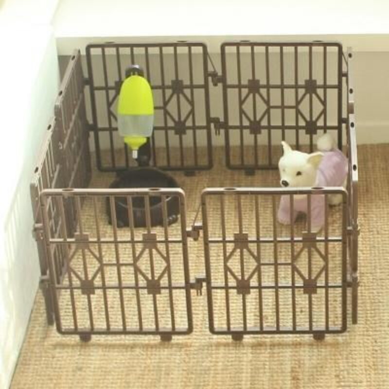 내품애 울타리 소형8P 브라운 pla*56583Wj, 본상품선택