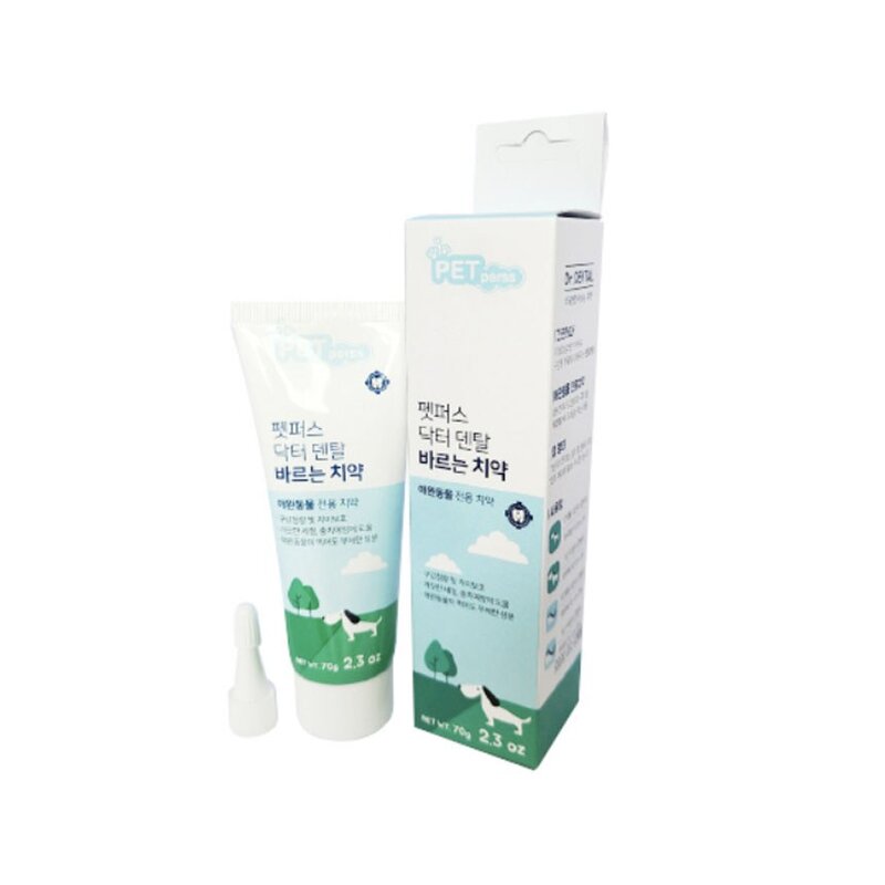 펫퍼스 강아지 바르는 치약, 70g 1개, 1개, 70g
