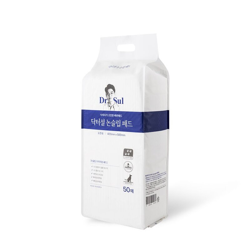 닥터설 논슬립 반려동물 배변 패드 50매, 50개입, 2개