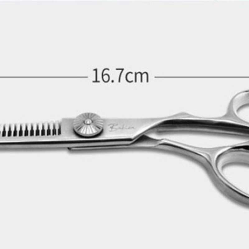 바비온 반려동물 ML 틴닝 미용가위 M4-6030T 16.7cm, 1개