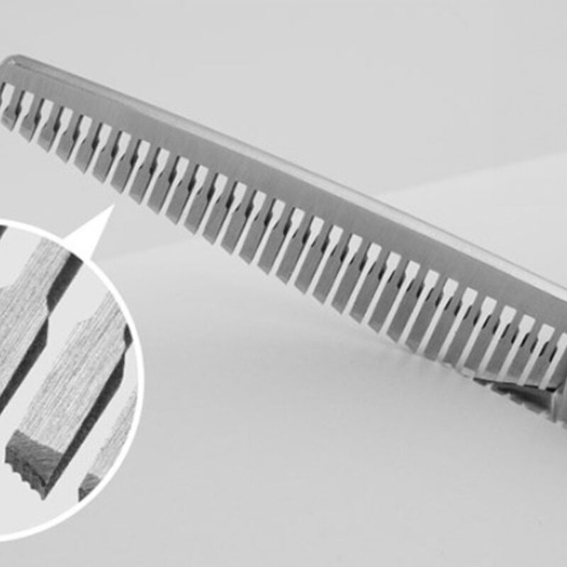 바비온 반려동물 ML 틴닝 미용가위 M4-6030T 16.7cm, 1개