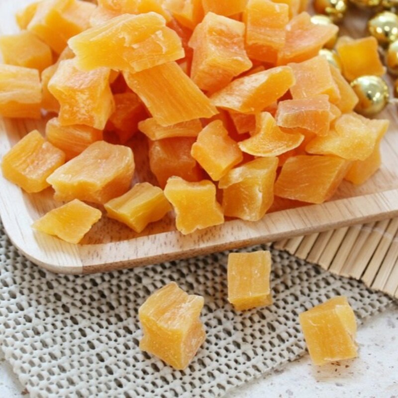 참좋은간식 그대로 말랑 큐브타입 강아지 간식, 큐브고구마, 250g, 3개