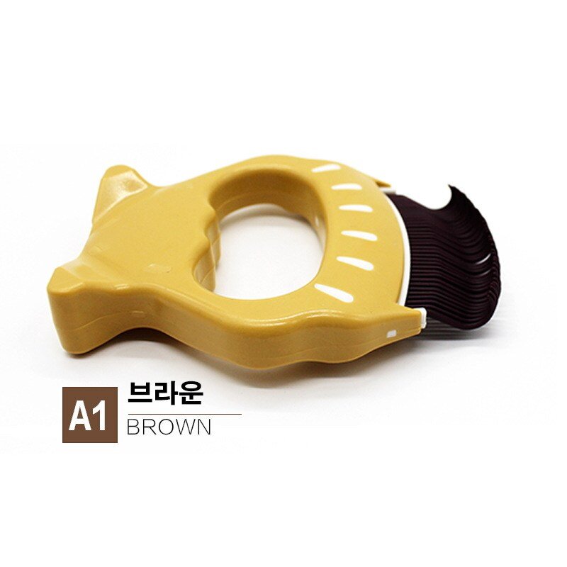 고양이조개빗 강아지 탄성 브러쉬 털제거 관리 미용 강아지슬리커 엉킨털 애겻빗, A2그린, 1개