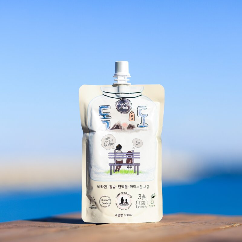 독도음료 강아지 황태비타민 180ml x 1팩, 1개