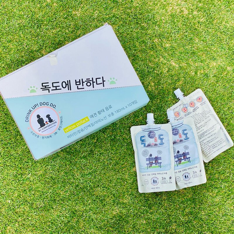 독도음료 강아지 황태비타민 180ml x 1팩, 1개