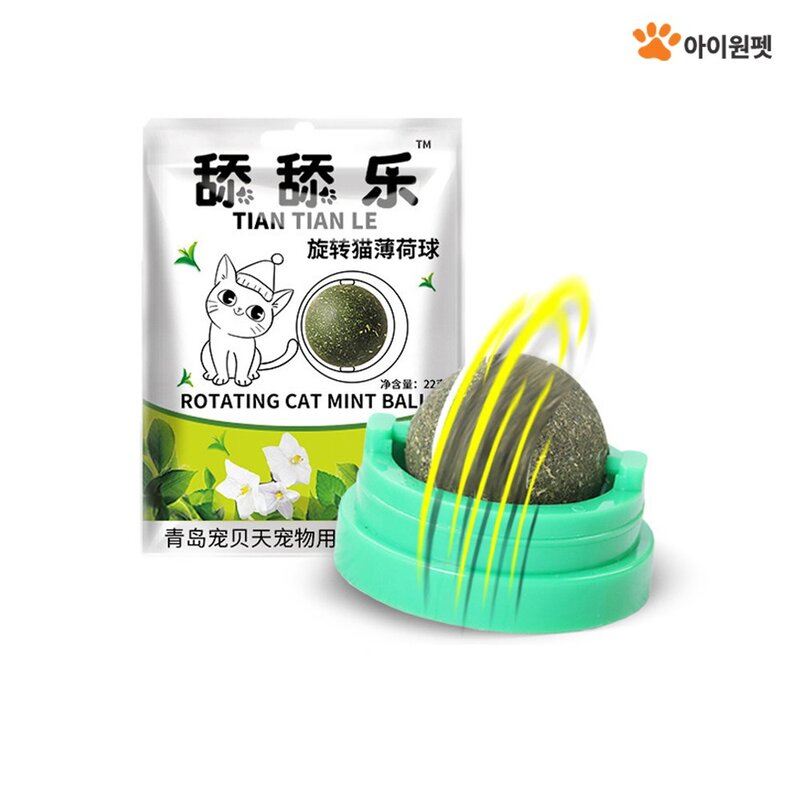 고양이 롤러볼 캣닢 사탕 마따따비, 1개