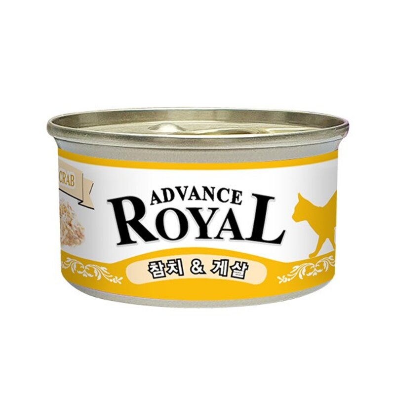 로얄어드밴스 고양이 간식캔, 어드밴스 콤보, 85g, 24개