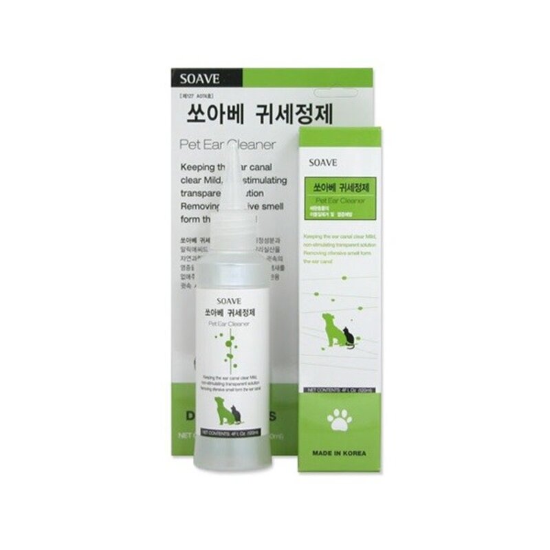 [사은품 증정] 쏘아베 안구세정제 귀세정제 눈물 얼룩지우개 구강 청정제 강아지고양이 겸용 반려동물관리용품, 눈물 얼룩 지우개, 1개, 120ml