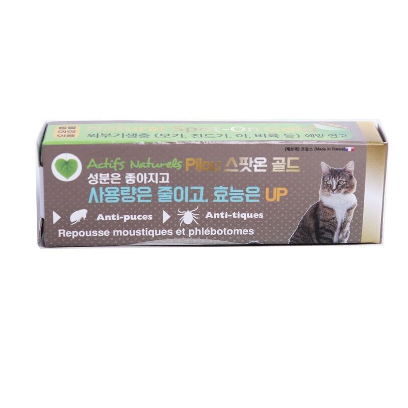 강아지 외부 기생충 연고 바르는 해충방지제 모기 벌레 진드기 예방 퇴치제 기피제, 중형견용 1.5ml, 1개, 1.5ml
