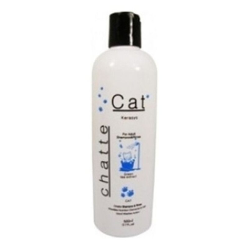 셀럽하우스 샤뜨 고양이 샴푸 린스 겸용 올인원 목욕 500ml, 1개