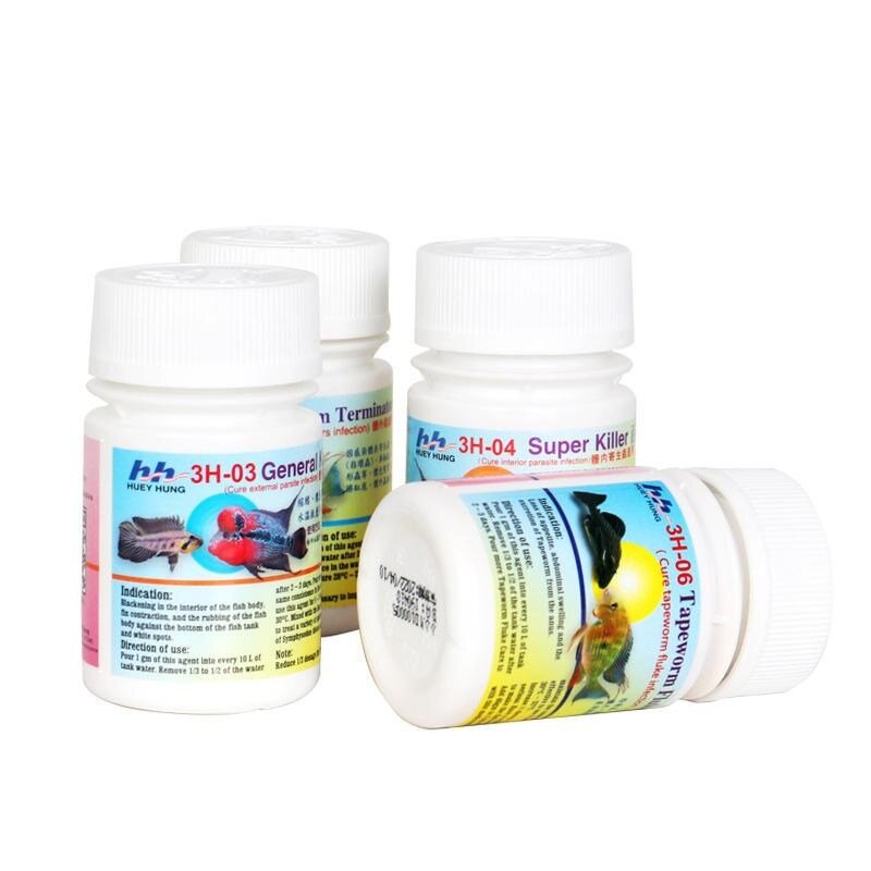 혜홍 기생충 치료제 어항 상비약 50g, H4 (50g), 단일사이즈, 1개