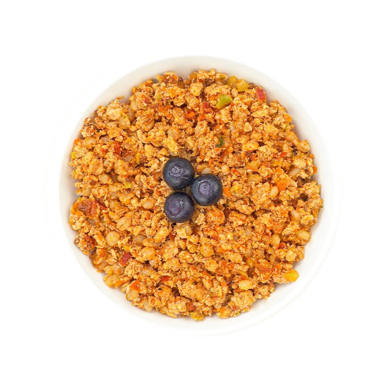 펫쉴드 강아지화식 자연식 수제사료 3종, 1kg, 닭가슴살과 통 블루베리, 1kg