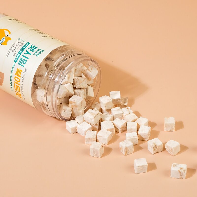 펫시밀 저염분 북어트릿 동결건조 강아지 고양이 동물병원 입점간식, 명태, 120g, 1개