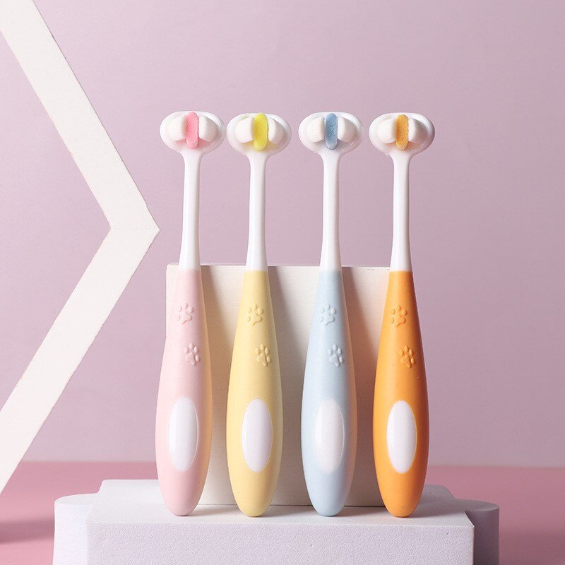 매일그개와 3면 강아지 칫솔 4종세트, 1개