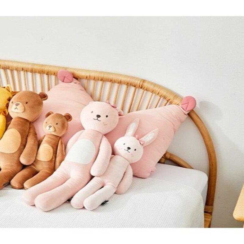 모던하우스 보들보들 토토 애착인형 S 56 x 11 cm, 56cm, 핑크, 1개