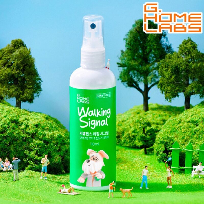 지홈랩스 워킹시그널 110ml 애견 반려견 강아지 전용 모기 기피제 진드기 퇴치제 이카리딘, 1개