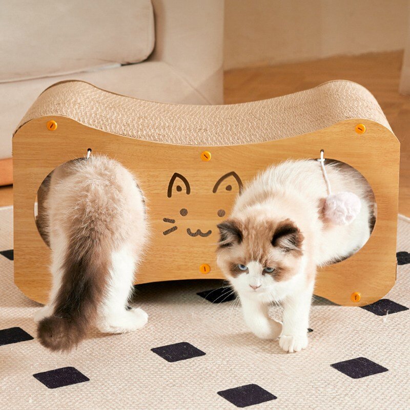 데이소이 고양이 숨숨 스크래쳐, 우드, 1개