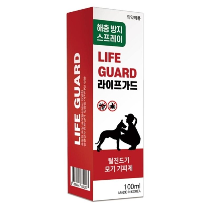 뿌리는 강아지 해충방지제 이카리딘 강아지진드기스프레이 산책, 1개