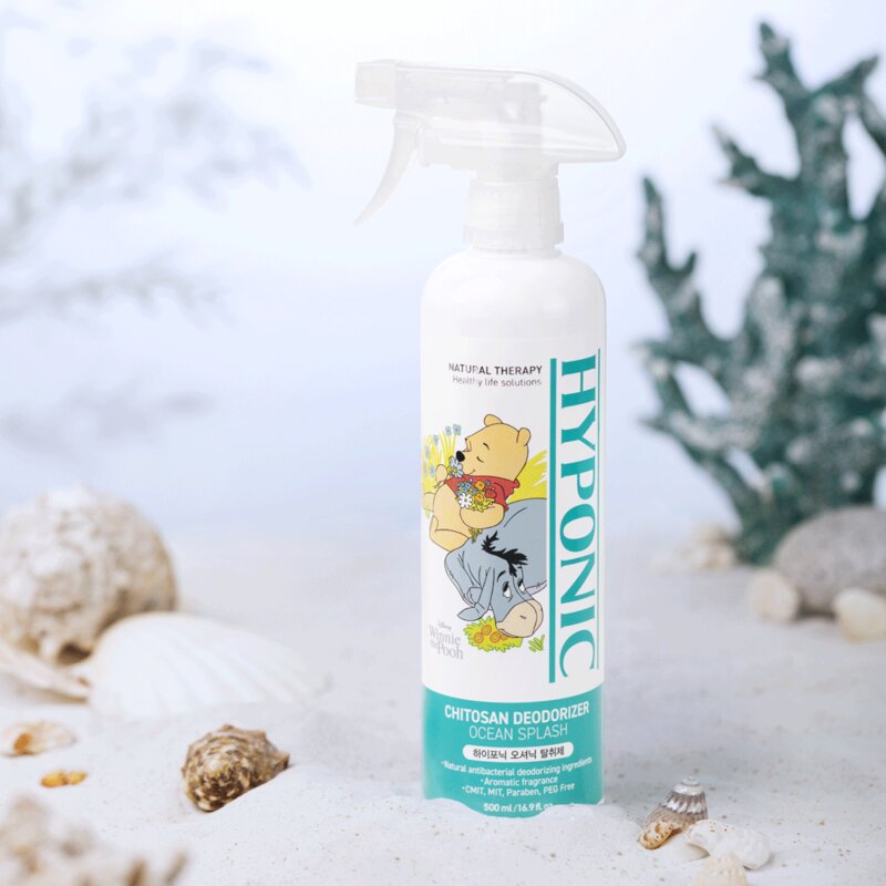 하이포닉 디즈니 에디션 반려동물 냄새 제거 탈취 데오드란트 오셔닉향 500ml, 2개