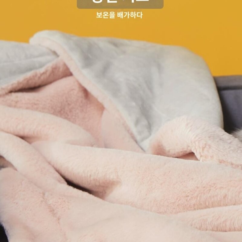 UFBemo 애견 담요 고양이 전용 담요 강아지 이불 매트 보온 중소형견 공용 수면 매트, 나염 플라워 블루, M-70x100cm, 1개