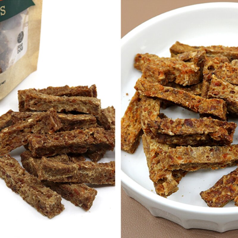 질 ZEAL 뉴질랜드산 강아지 수제간식, 송아지고기, 125g, 2개