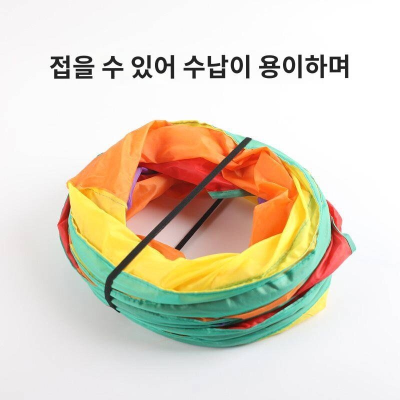 편안한 튼튼한 애완용 토끼용 장난감 전용 유용한, 레인보우 티스톤, 1개