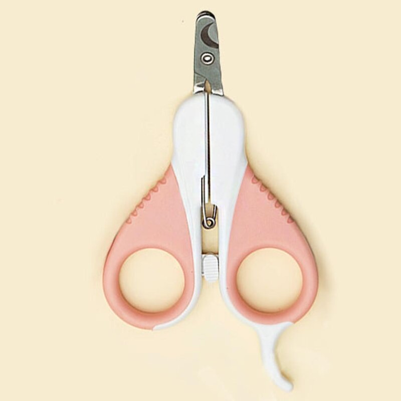 초보용 고양이 발톱깎기 안전 가위 동물병원용 컷팅 길냥이 미용, 1개