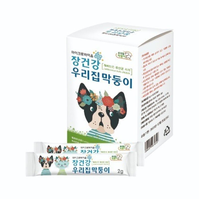 이루우리 강아지 유산균 장건강 우리집 막둥이30p, 1개