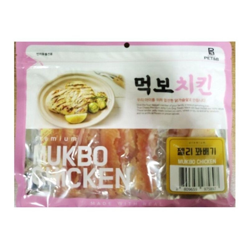 강아지 젤리 꽈배기 300g 1P 반려견 육포 고기 간식 강아지사사미 O1EA, 1개
