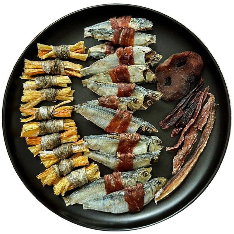 강아지 수제간식 황태말이 닭가슴살 오리말이 세트, 돼지귀+오리가슴살말이, 1봉, 150g