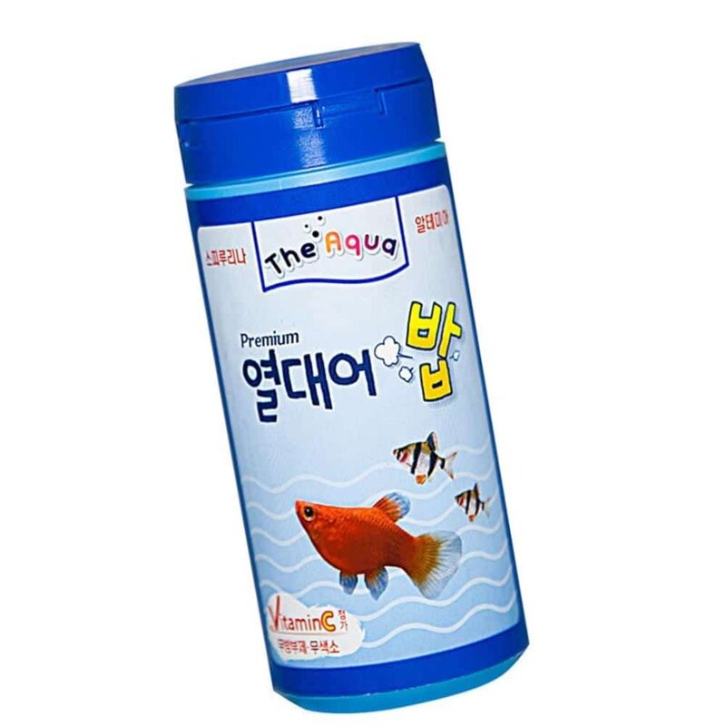 프리미엄 열대어밥 50G 열대어 고급사료 관상어먹이 물고기사료, 1개