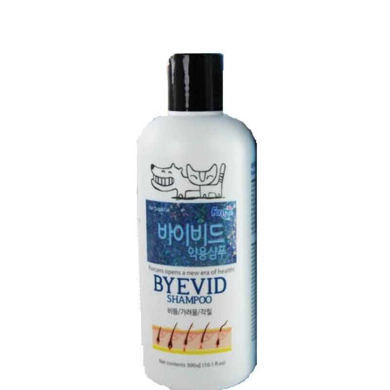 비듬 가려움 강아지전용 개 약용샴푸 shampoo 멍멍이, 1개