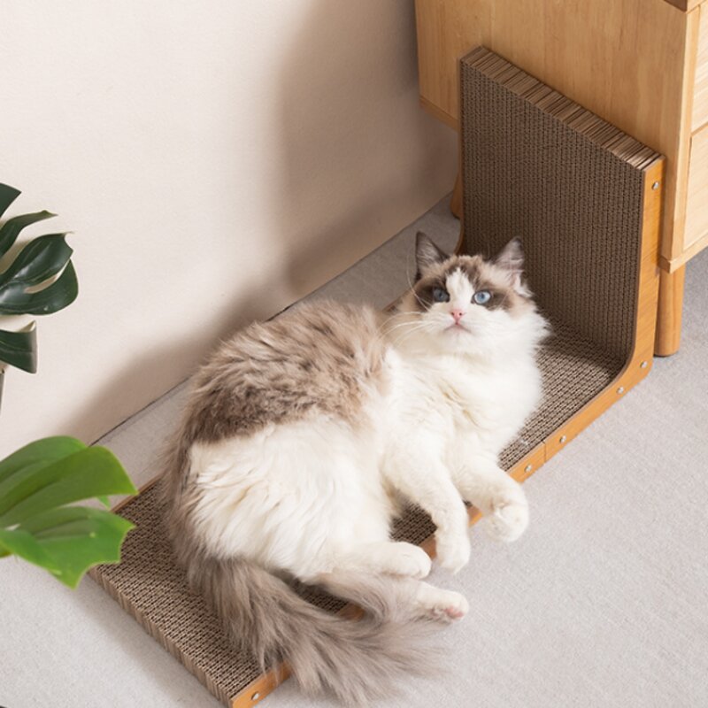 웰빙마루 고양이 스크래쳐 수직형